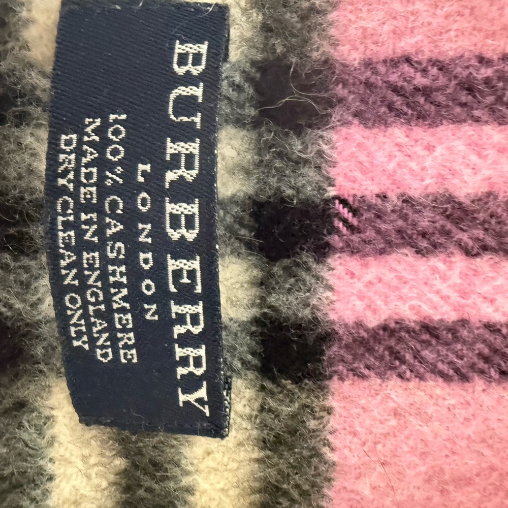 Burberry Cashmere Scarf